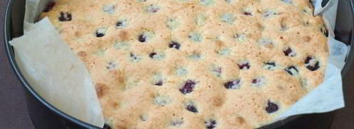 малиновая шарлотка. Шаг 4