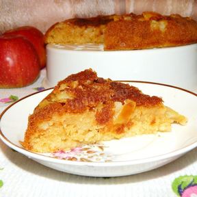 Шарлотка на кефире