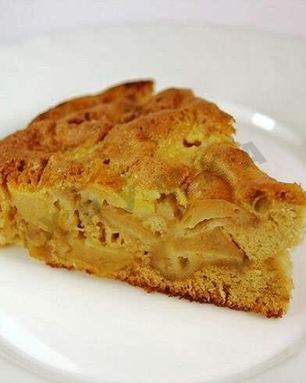 Пирог с яблоками шарлотка