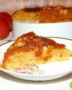 Шарлотка на кефире в мультиварке