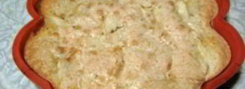 шарлотка на маргарине с яблоками. Шаг 7