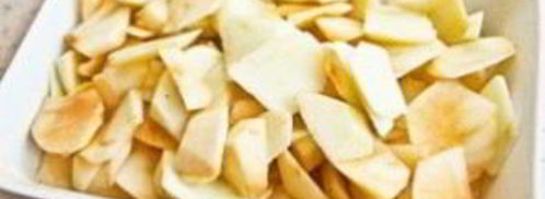 шарлотка на простокваше с яблоками. Шаг 5