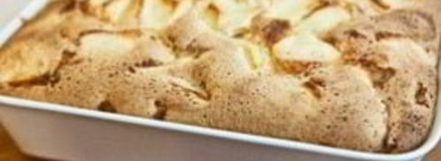 шарлотка на простокваше с яблоками. Шаг 7