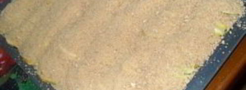 шарлотка песочная с яблоками. Шаг 6