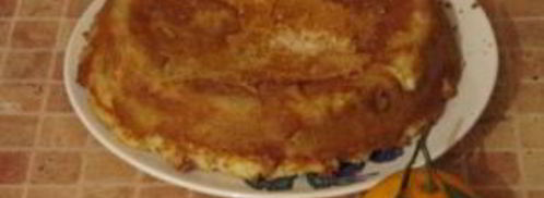 шарлотка с апельсинами. Шаг 6