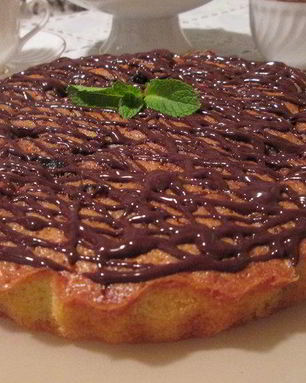 Шарлотка с черносливом по-итальянски