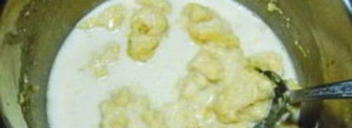 шарлотка с капустой в духовке. Шаг 4