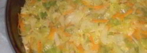 шарлотка с капустой. Шаг 4