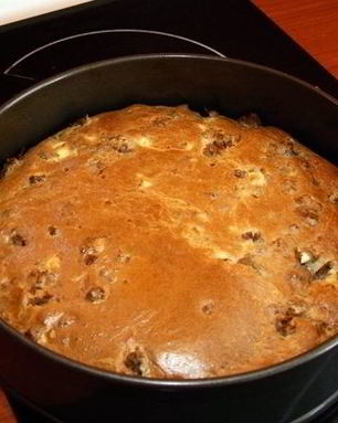 Шарлотка с мясом