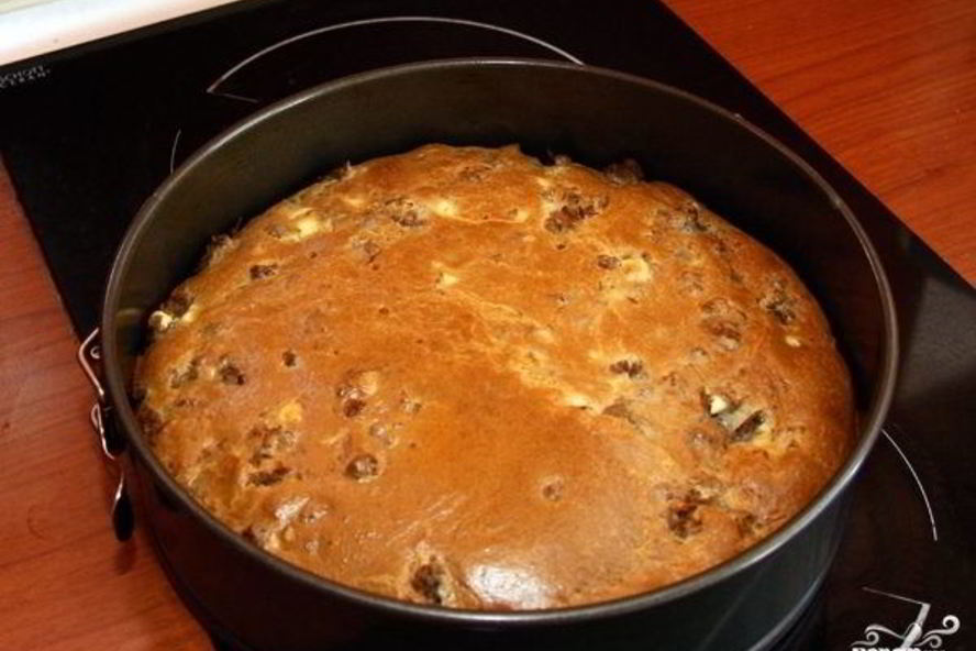 Рецепт шарлотки с мясом