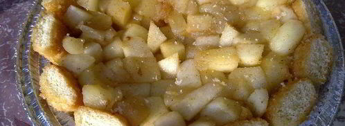 шарлотка с савоярди. Шаг 6