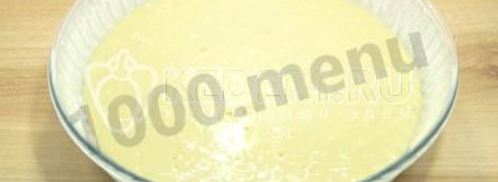 шарлотка с творогом и яблоками. Шаг 10