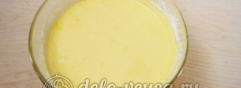 шарлотка со взбитыми сливками. Шаг 4