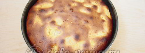 шарлотка со взбитыми сливками. Шаг 9