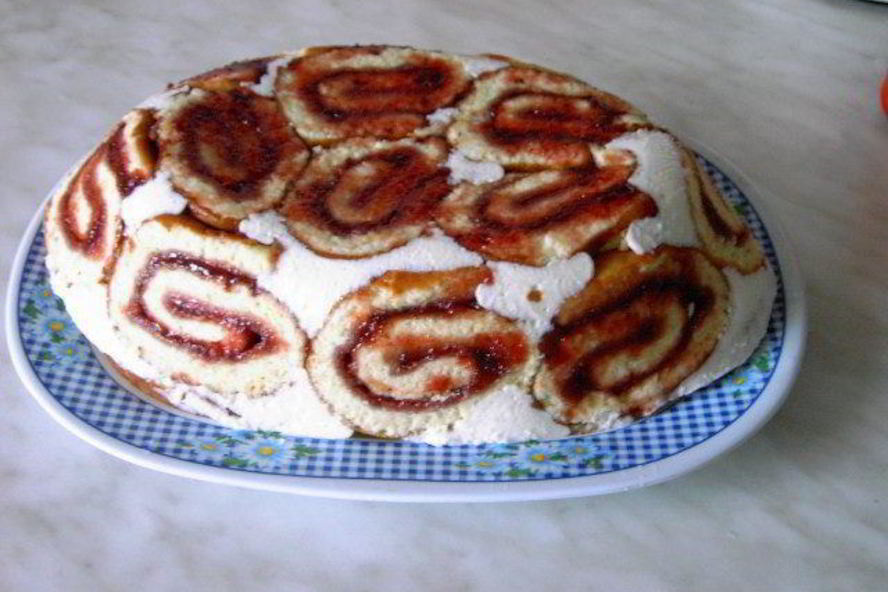 Рецепт творожно-сливочной шарлотка