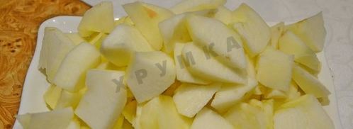 яблочная шарлотка классика. Шаг 6