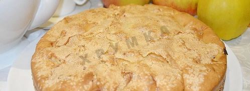 яблочная шарлотка классика. Шаг 9