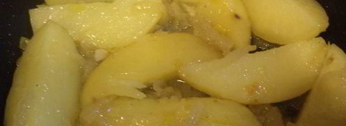 немецкий штрудель с картошечкой и луком. Шаг 7