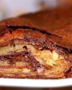 Шоколадный штрудель