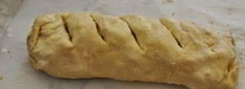 штрудель из готового слоеного теста. Шаг 3