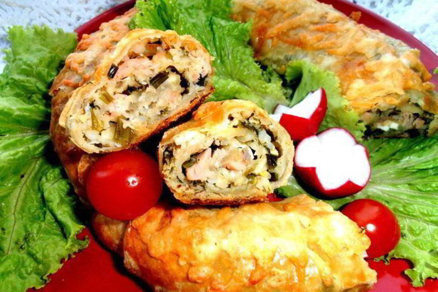 Рецепт штруделя рыбка моя