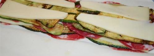 штрудель с беконом и цукини. Шаг 2