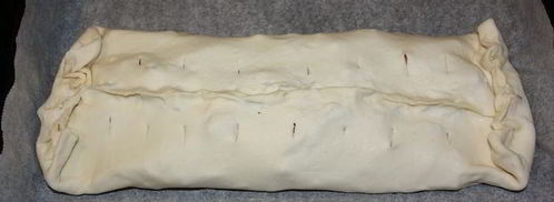 штрудель с дикими грушами, морковью и корицей. Шаг 5