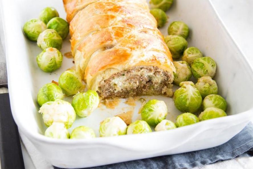 Рецепт штруделя с фаршем