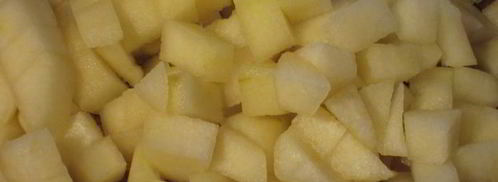 штрудель с грушами, изюмом и маком. Шаг 2