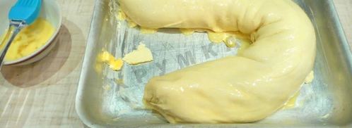 штрудель с мясом из слоеного теста. Шаг 11