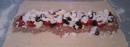 штрудель с тунцом. Шаг 11