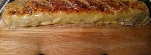 штрудель с тунцом. Шаг 16