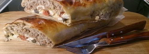 штрудель с тунцом. Шаг 17