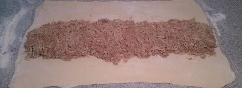 штрудель с тунцом. Шаг 7