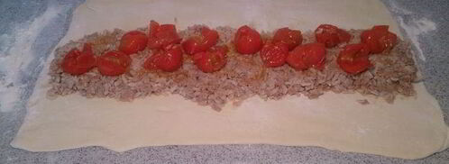 штрудель с тунцом. Шаг 8