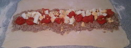 штрудель с тунцом. Шаг 9