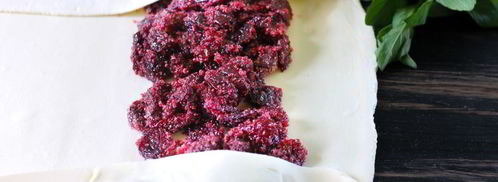 штрудель с вишней. Шаг 6