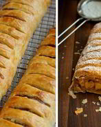 Штрудель с яблоками и корицей