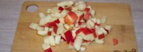 штрудель с яблоками из слоеного теста. Шаг 2