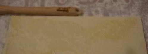 штрудель с яблоками из слоеного теста. Шаг 4