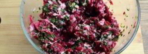 штрудель со свеклой, сыром и шпинатом. Шаг 5