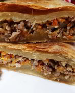 Штрудель со свининой