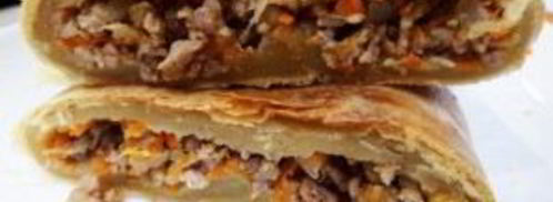 штрудель со свининой. Шаг 8