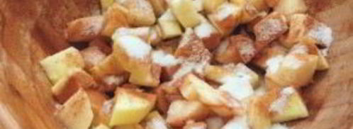 штрудель яблочный из готового слоеного теста. Шаг 2