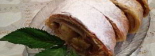 слоеный штрудель с яблоками. Шаг 3