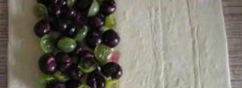 вишневый штрудель с крыжовником. Шаг 2