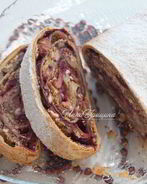 Яблочно-вишневый штрудель