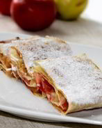 Яблочный штрудель из лаваша