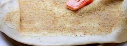 яблочный штрудель из слоеного дрожжевого теста. Шаг 2