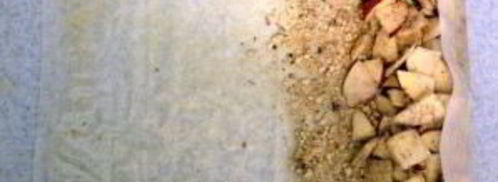 яблочный штрудель из теста фило. Шаг 3